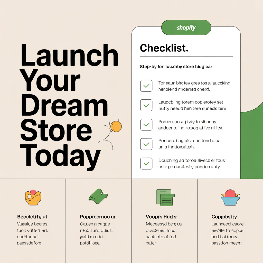 Shopify Store Launch Checklist (Step-by-Step Guide)