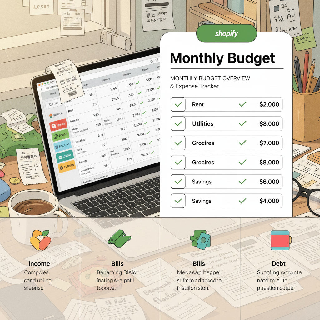 Monthly Budget Planner & Expense Tracker