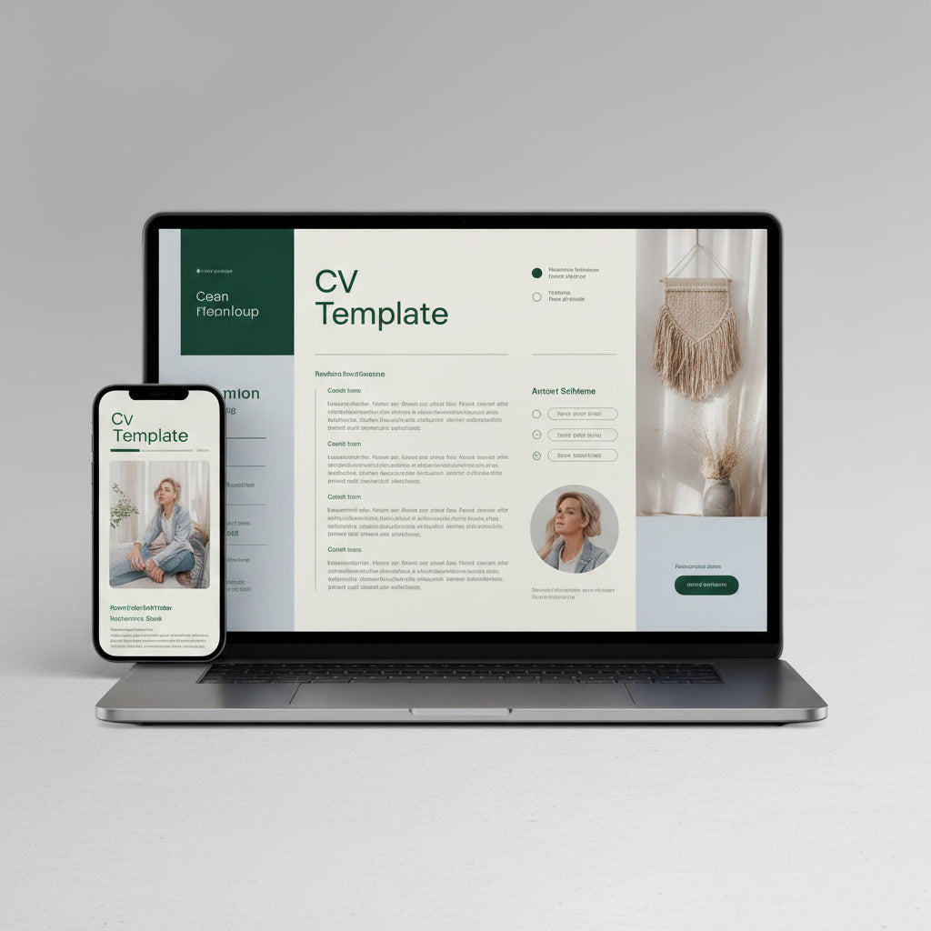 Professional CV Template – Get Hired Faster